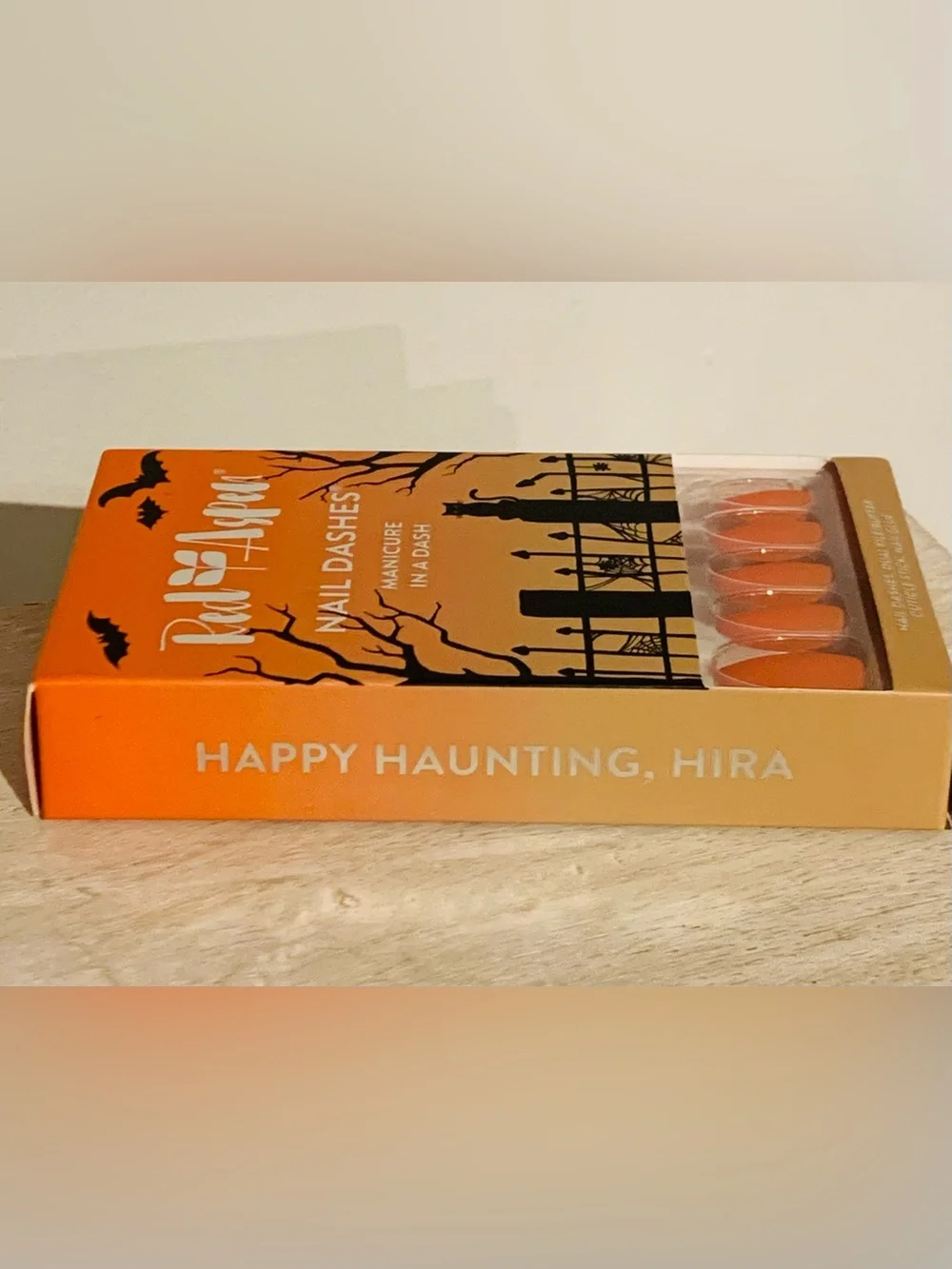 Red Aspen Halloween Nail Dashes